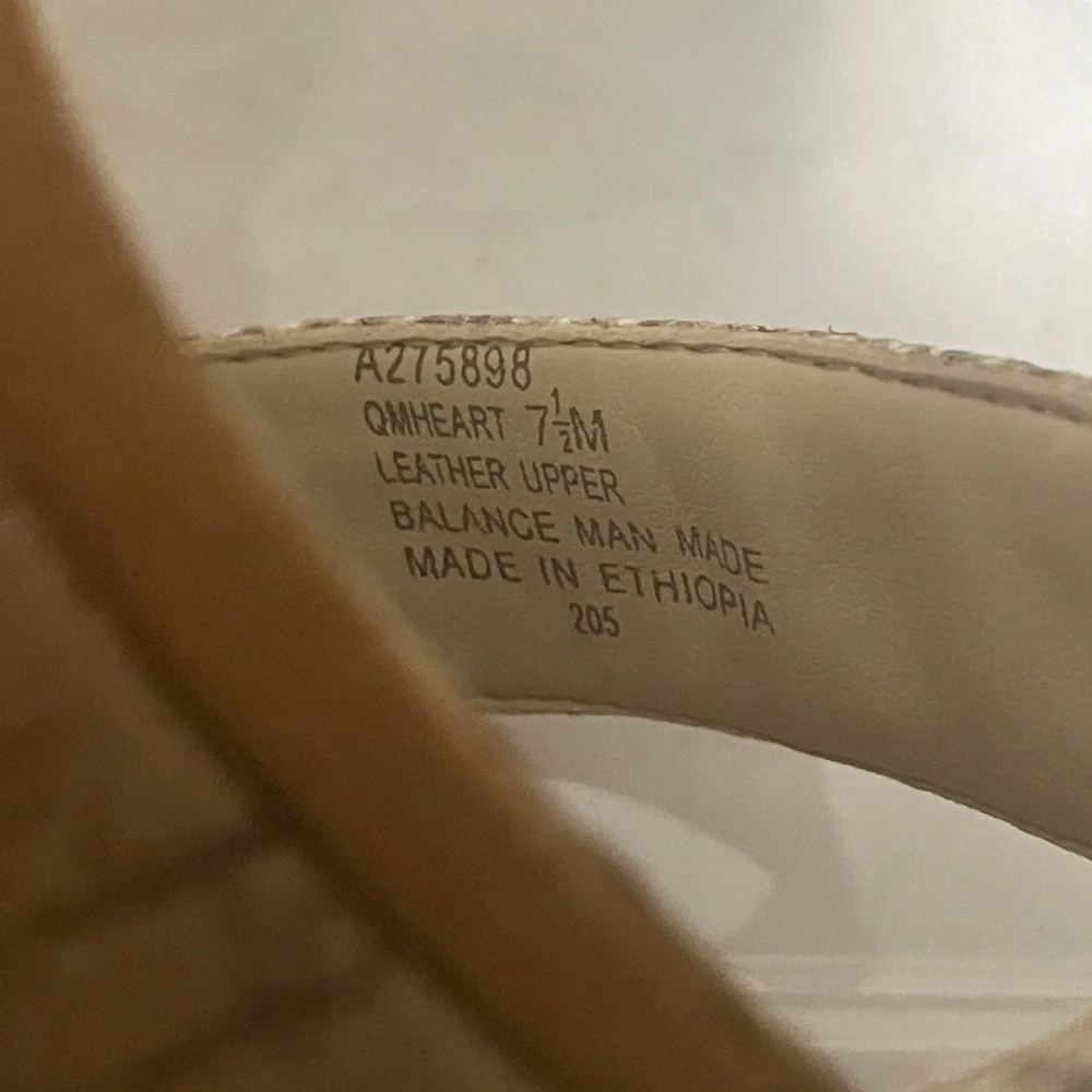 Mark Fisher beige suede and snake embossed ankle strap cork‎ wedges.